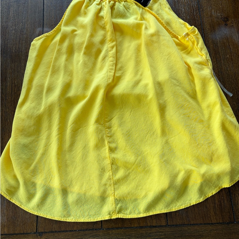 by & by Sunny Yellow A-Line Skirt